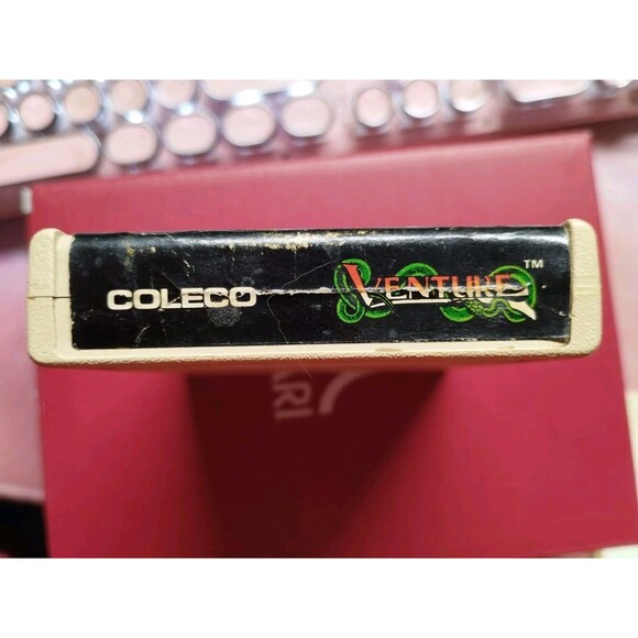 Venture for Atari 2600 - Tested & Works - Vintage 1982 - Cartridge Only - Picture 2 of 3